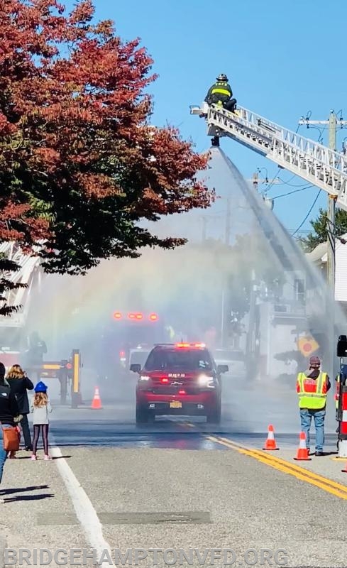 October 19, 2019 Bridgehampton Fire Department welcomes new equipment in a Wet Down ceremony. Thank you Steve Weitz for the photos! 